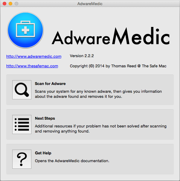 Comment retirer MacVx avec AdwareMedic