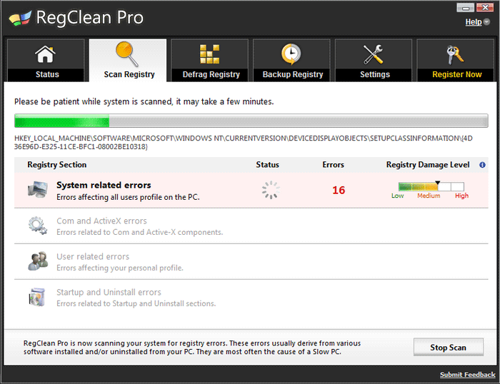 Supprimer RegClean Pro
