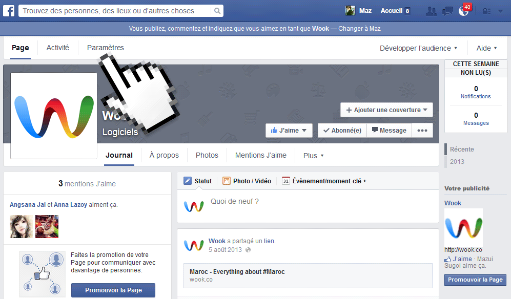 Comment réparer la page n'est pas disponible actuellement sur Facebook