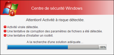 Alerte Antivirus Security Pro