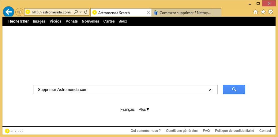 supprimer astromenda.com