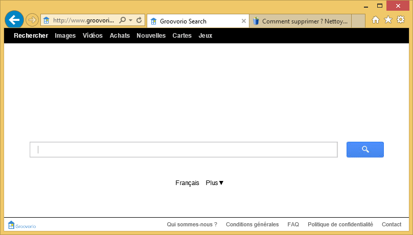 supprimer www.groovorio.com