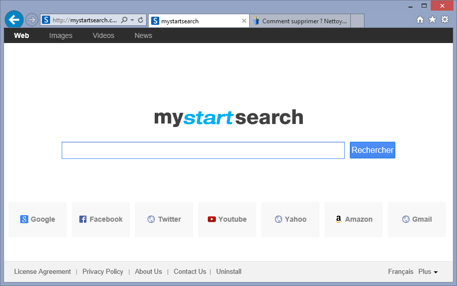 supprimer mystartsearch.com