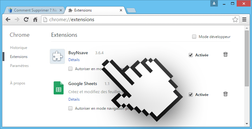 buynsave sous chrome