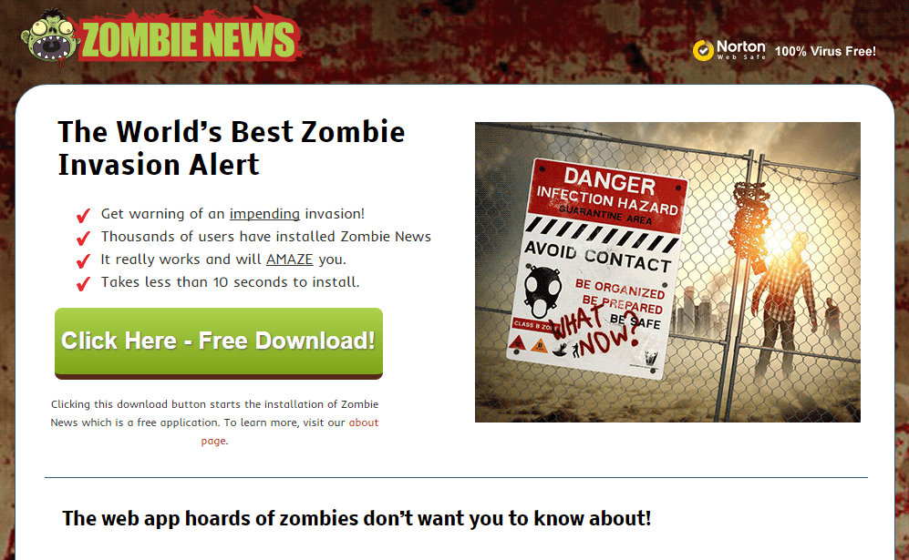 site de zombie news