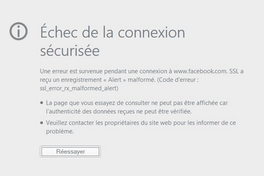 ssl_error_rx_malformed_alert sur chrome