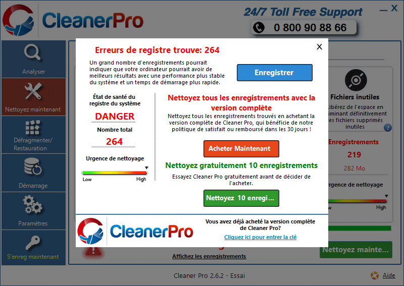 ne pas acheter cleanerpro