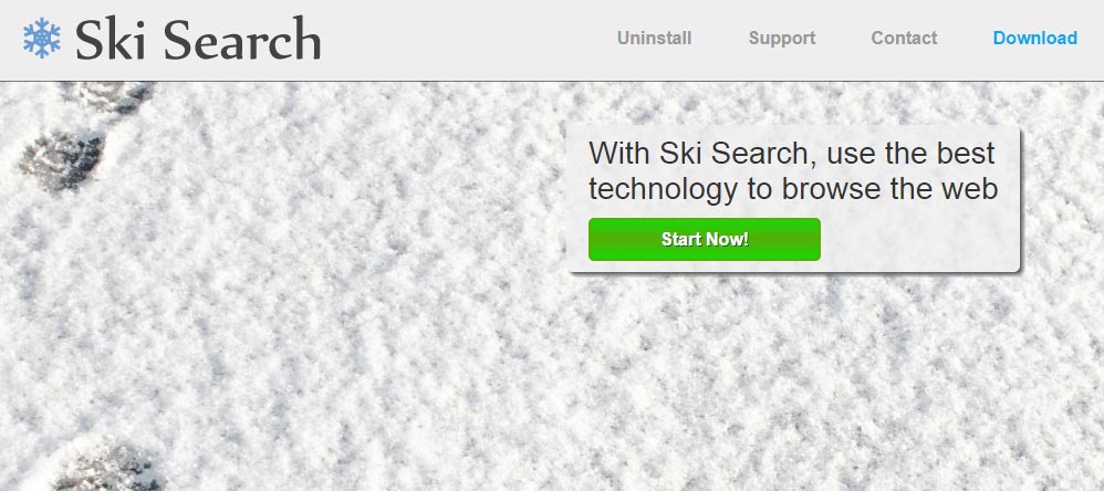 page web de ski search