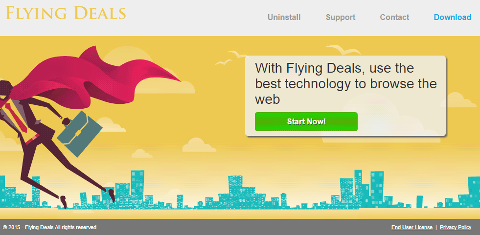 ads by flying deals