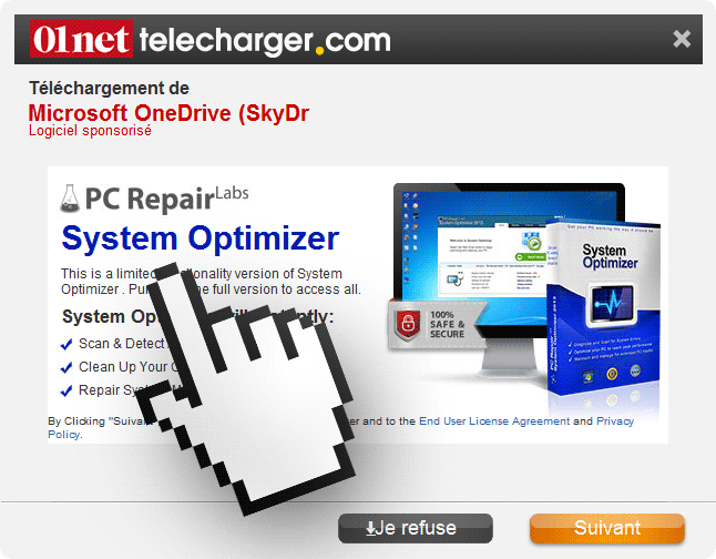 installation de system optimizer