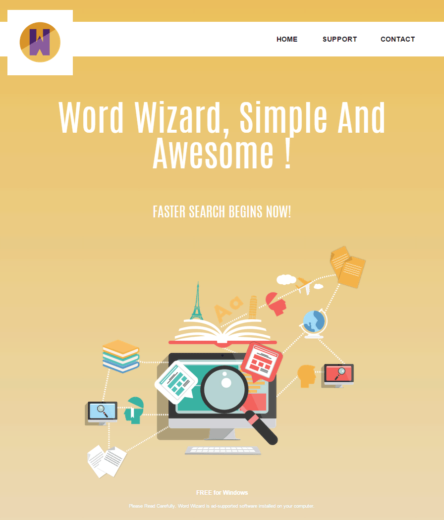 ads by word wizard
