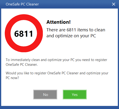 Analyse et nettoyage de votre PC à l'aide de OneSafe PC Cleaner - OneSafe  Software FR