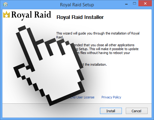 royal raid ads