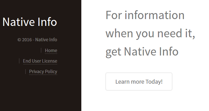 native-info