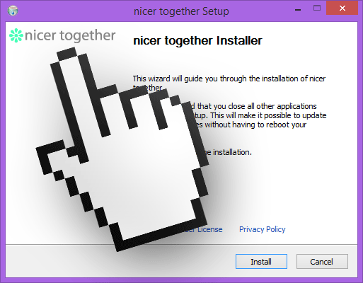 nicer together install