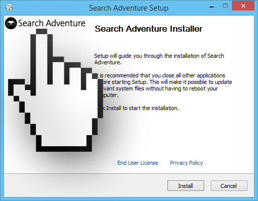 search-adventure-setup