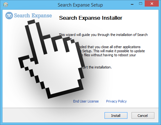 search expanse install